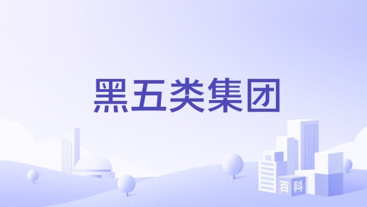 黑五类集团