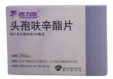 头孢呋辛片