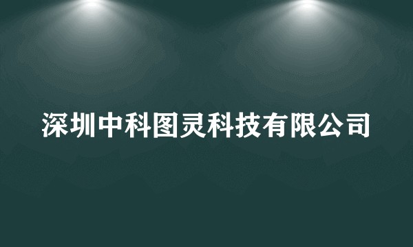 深圳中科图灵科技有限公司