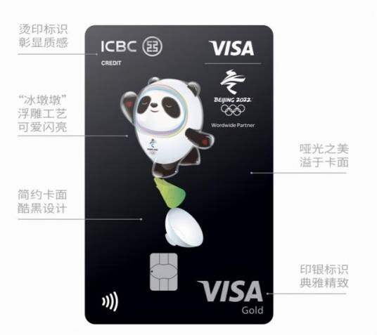 Visa工银北京2022年冬奥会主题信用卡