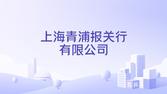 上海青浦报关行有限公司
