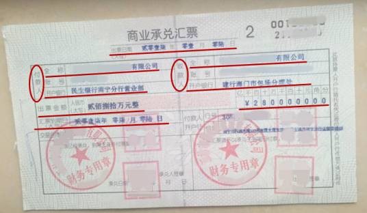 商业承兑汇票贴现