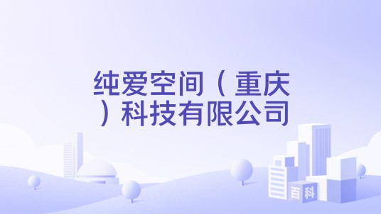 纯爱空间（重庆）科技有限公司