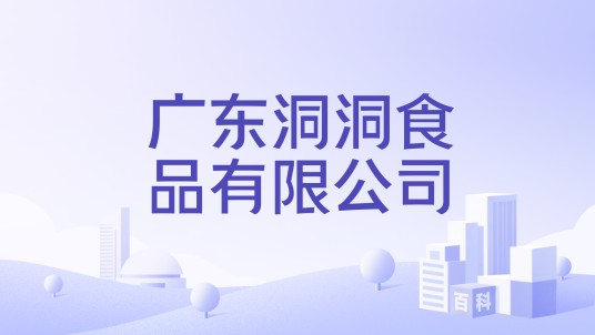 广东洞洞食品有限公司