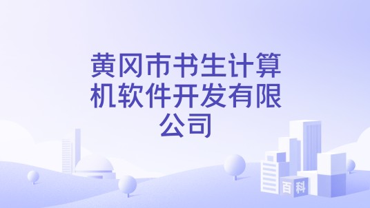 黄冈市书生计算机软件开发有限公司
