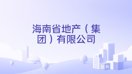 海南省地产（集团）有限公司