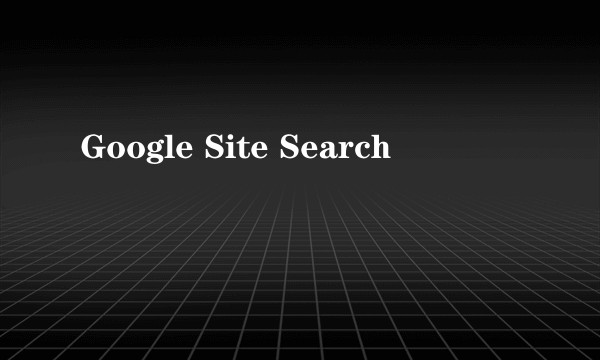 Google Site Search