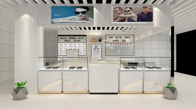 合肥眼镜店装修设计技巧,一分钟给你缕清眼镜店装修的门门道道