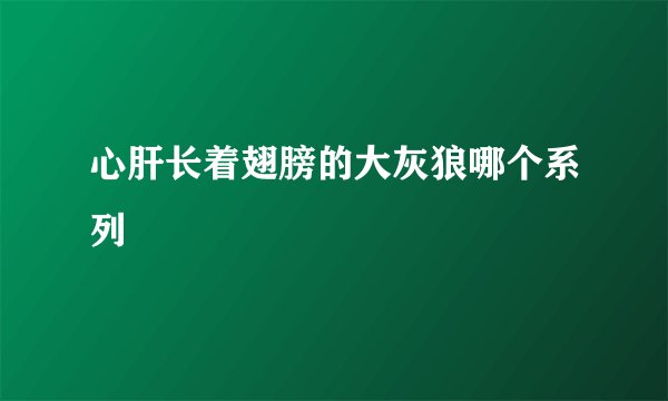 心肝长着翅膀的大灰狼哪个系列