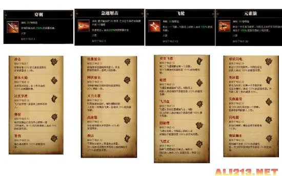 《暗黑破坏神3》恶魔猎手技能详解