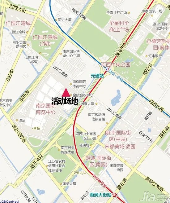南京市-金陵会议中心-地图,公交,地址,电话