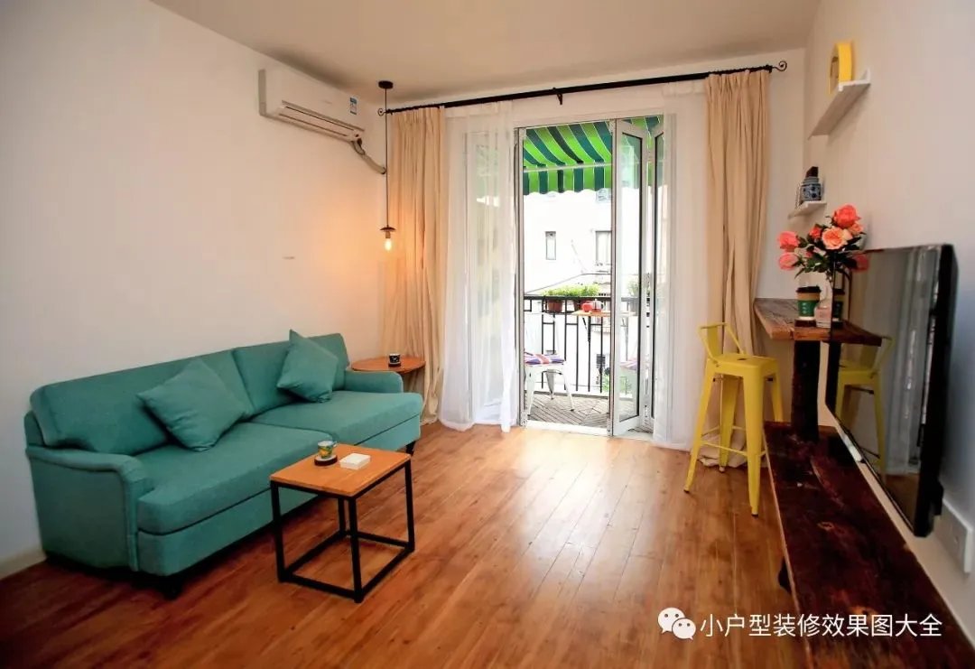 36㎡一居室小户型装修效果图,清新复古的中式风,越看越喜欢!