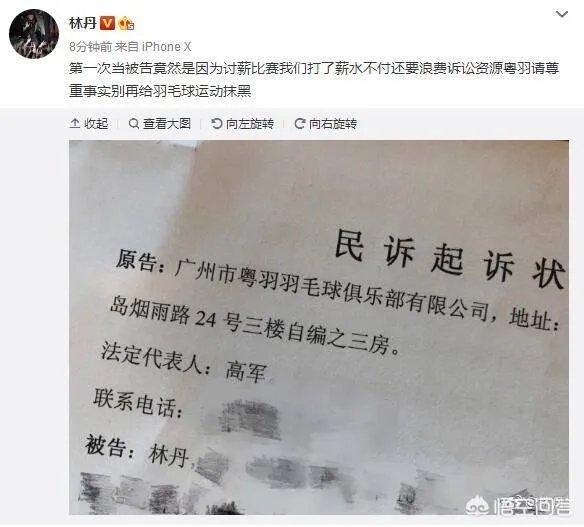 为什么林丹讨薪反遭起诉?