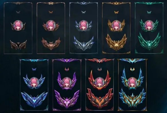 《lol》段位级别图一览