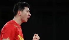 这个冠军太可爱了,马龙夺冠后比心是给谁的呢?