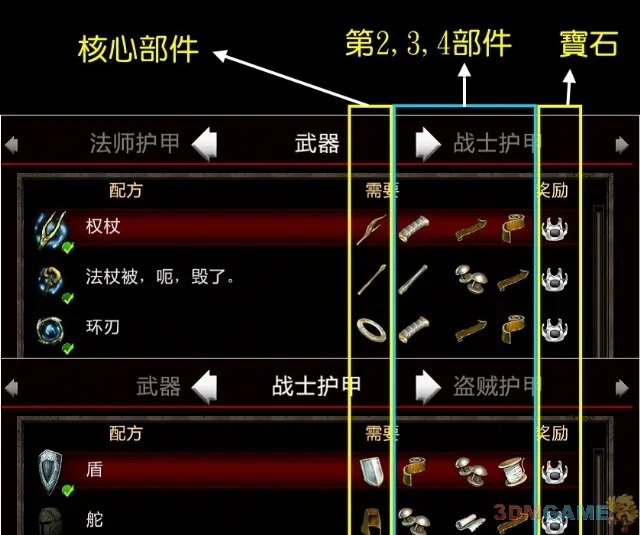阿玛拉王国:惩罚顶级装备锻造技巧图文分析