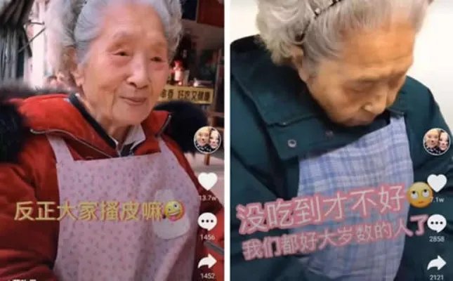98岁奶奶成网红什么情况:这样的生活态度习惯令人羡慕