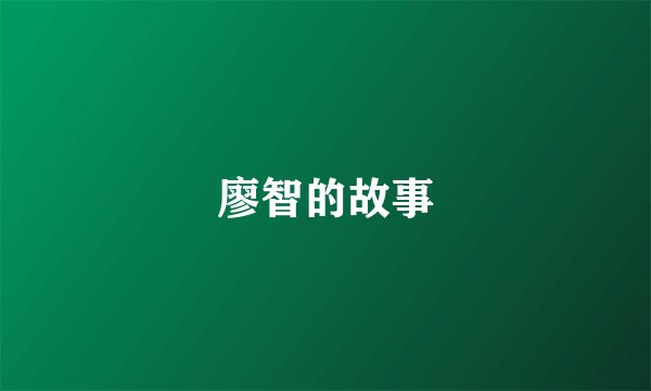 廖智的故事
