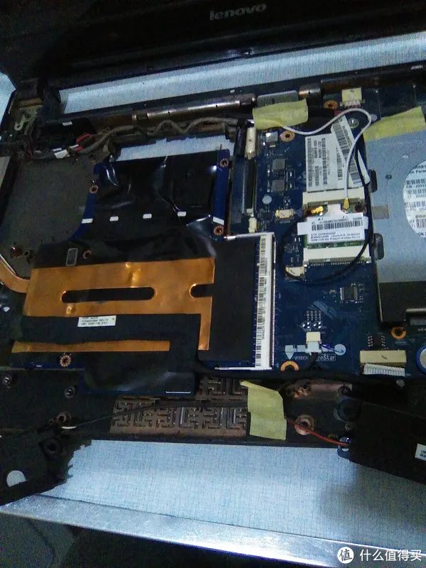 XP下 lenovo 联想U450不定时死机,拆机换相变硅脂?不,关双显卡热切换