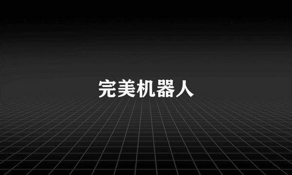 完美机器人