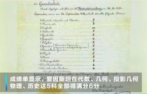 爱因斯坦成绩单公布，他是如何做到从小到大都是学霸的？
