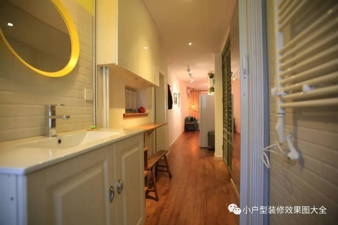 36㎡一居室小户型装修效果图,清新复古的中式风,越看越喜欢!