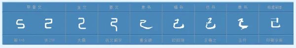 己 字能组什么词语?