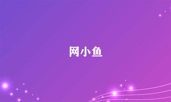 网小鱼