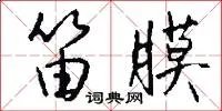笛膜
