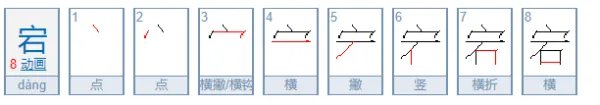 宕怎么读？