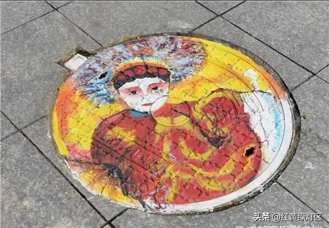井盖为什么是圆的?