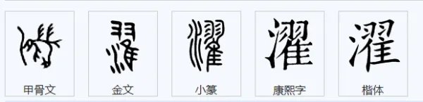 濯怎么读？
