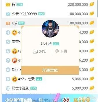 Uzi给虎牙新主播莉哥刷了20个藏宝图,价值十万元,引网友热议,你怎么看?