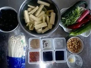 凉拌腐竹