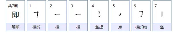 即!组词有哪些