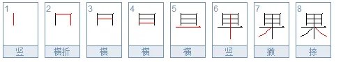 果字的笔顺是什么
