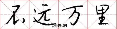 不远万里