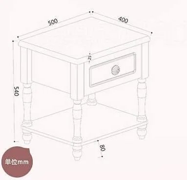 床头柜常规尺寸有哪些 床头柜尺寸多少合适
