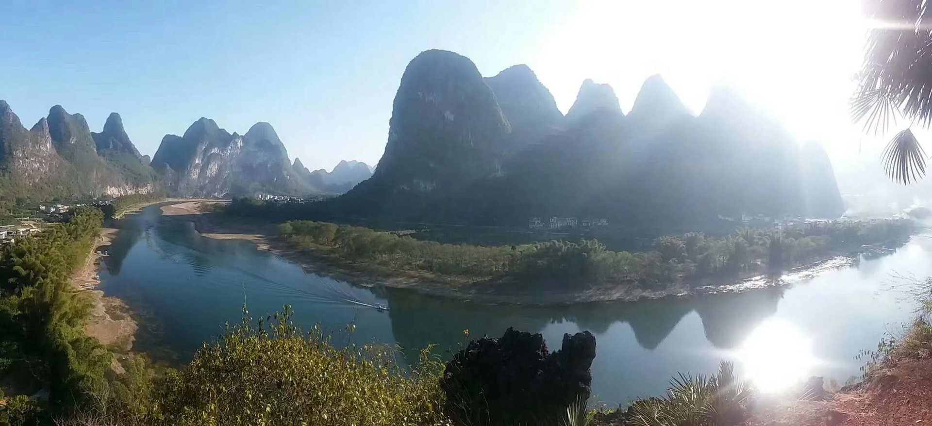 漓江精华游,阳朔水上游,市区水上游选哪个