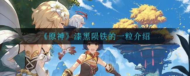 《原神》漆黑陨铁的一粒介绍
