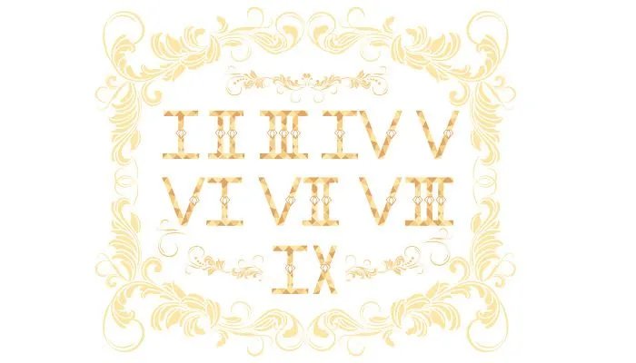 v是数字几