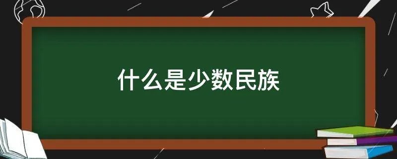 什么是少数民族