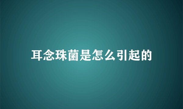 耳念珠菌是怎么引起的