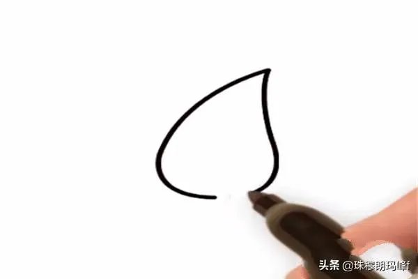 玫瑰花简笔画怎么画?