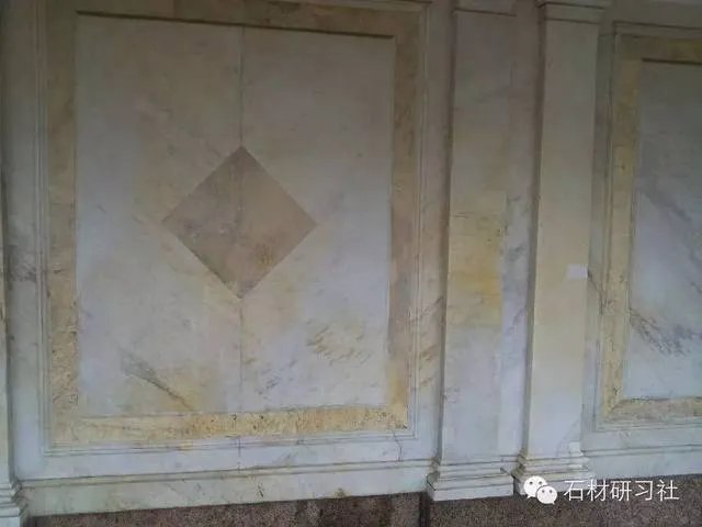 图解各种石材污染病变问题(一)