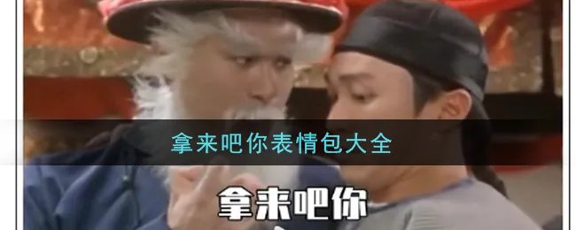 拿来吧你表情包大全