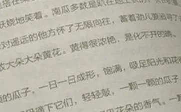 四年级下册语文暑假作业答案