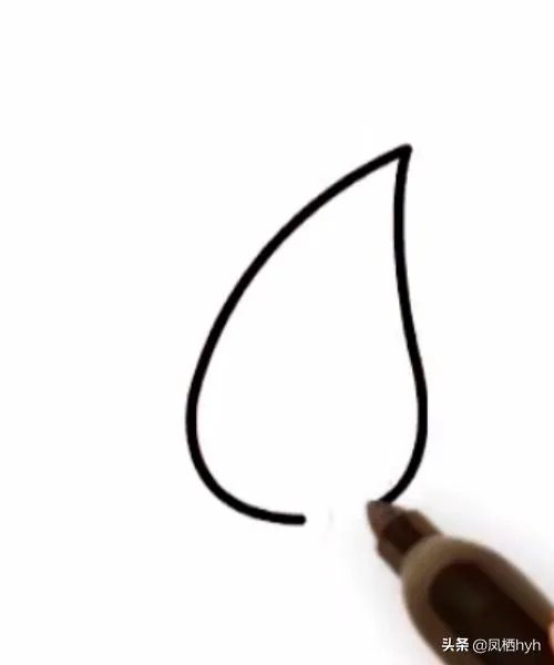 玫瑰花简笔画怎么画？