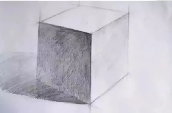 正方体怎么画