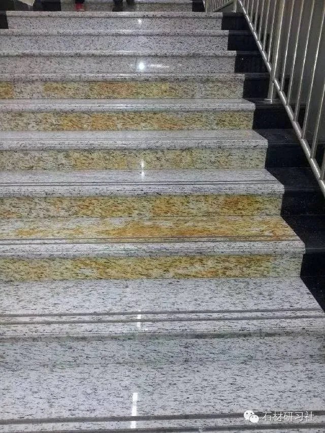 图解各种石材污染病变问题(一)